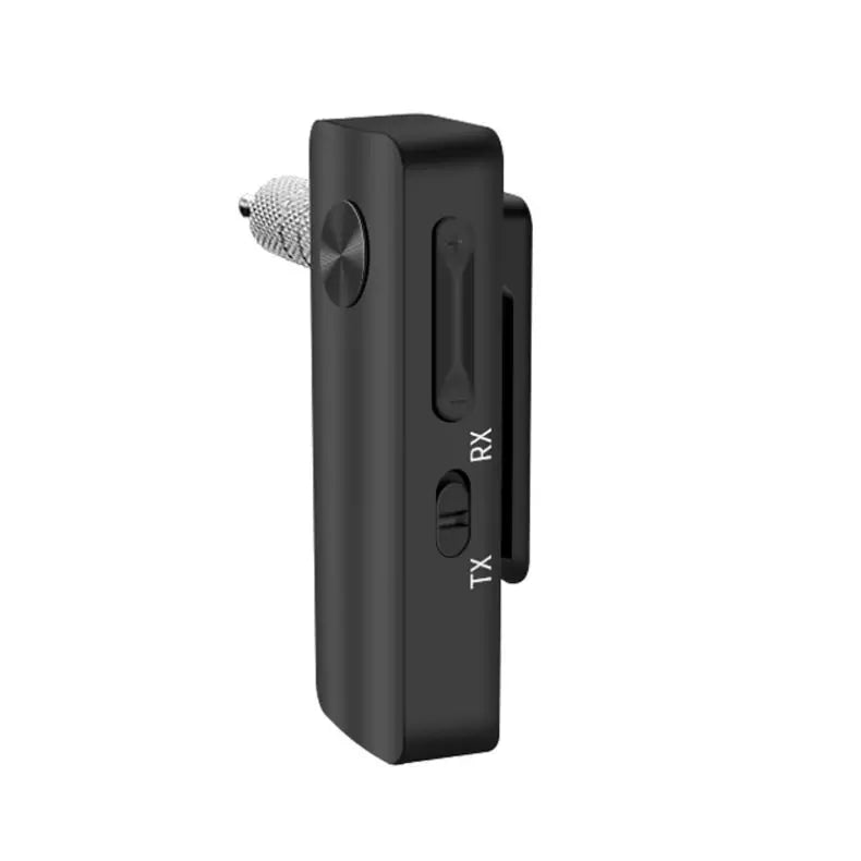 Airplane Compatible 2-in-1 VAORLO Bluetooth 5.4 Audio Transmitter & Receiver - Wireless 3.5mm AUX Adapter with MIC