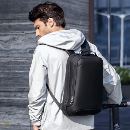 MARK RYDEN Slim Laptop Backpack – Minimalist, USB Charging, Scratch Resistant Business Bag