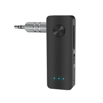 Airplane Compatible 2-in-1 VAORLO Bluetooth 5.4 Audio Transmitter & Receiver - Wireless 3.5mm AUX Adapter with MIC